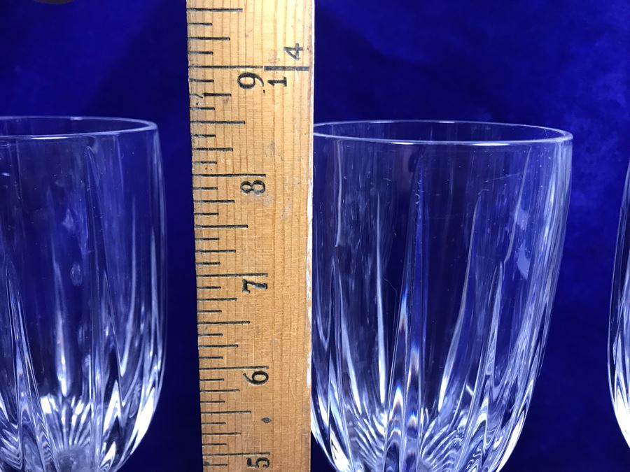 JUST ADDED - (16) Crystal Stemware Glasses (4) 8.5'H And (4) 8'H [Photo 8]