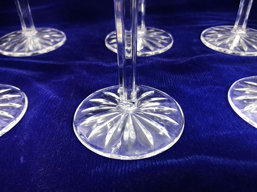 JUST ADDED - (16) Crystal Stemware Glasses (4) 8.5'H And (4) 8'H [Photo 6]