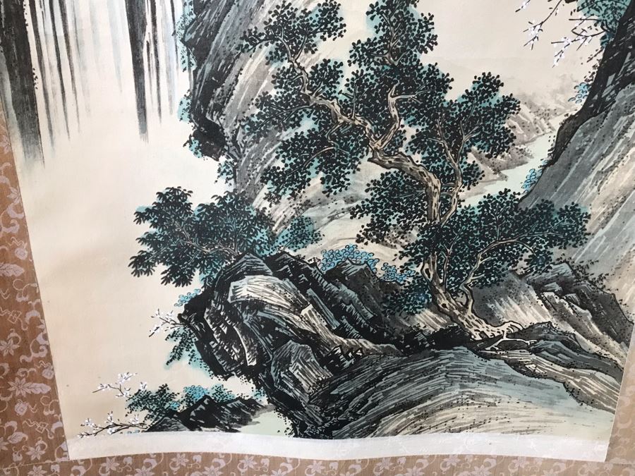 Signed Chinese Landscape Scroll Painting [Photo 9]