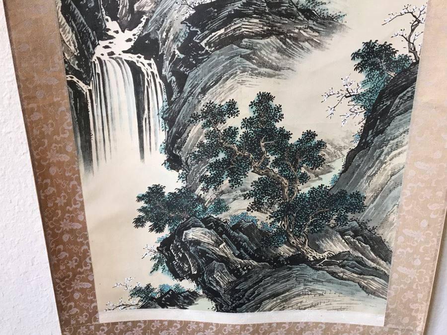 Signed Chinese Landscape Scroll Painting [Photo 5]