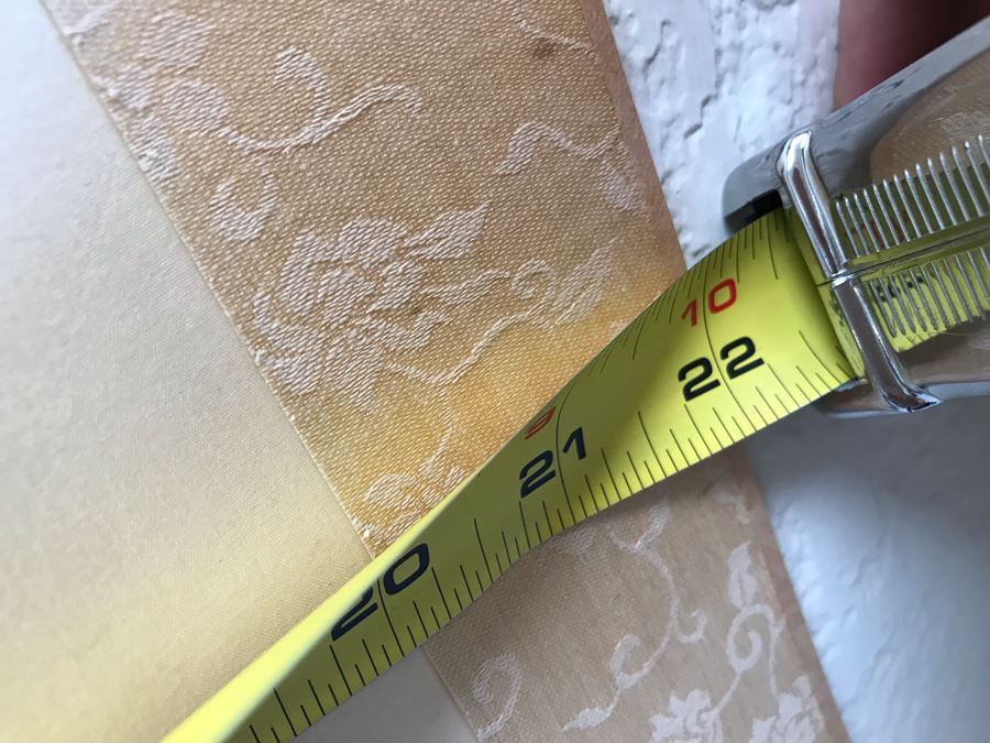 Original Signed Chinese Scroll Painting Floral Scene 70'H X 22'W [Photo 16]