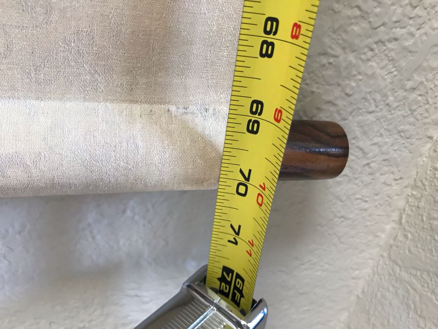 Original Signed Chinese Scroll Painting Floral Scene 70'H X 22'W [Photo 14]