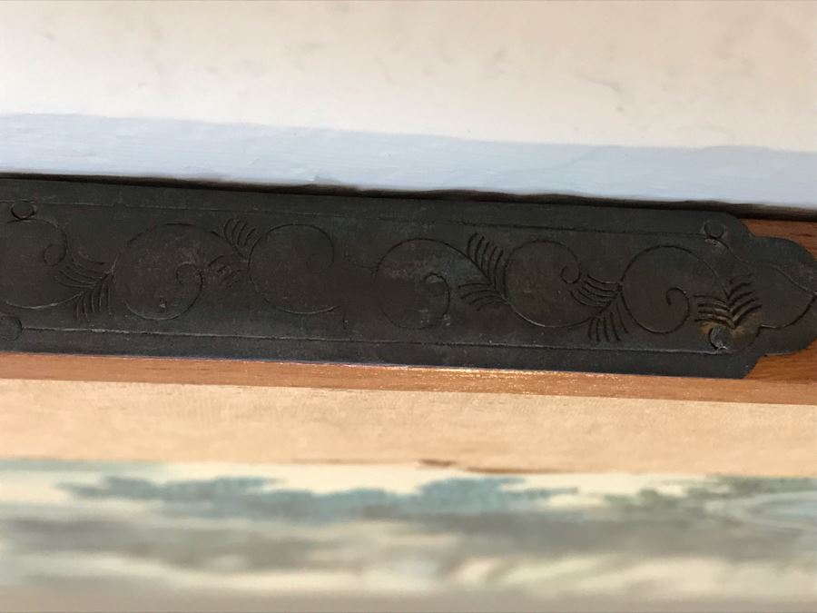 Original Chinese Painting Small Wooden Screen Wall Hanging [Photo 21]