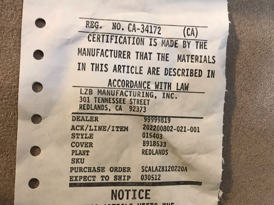 Lazy Boy Recliner Armchair [Photo 3]