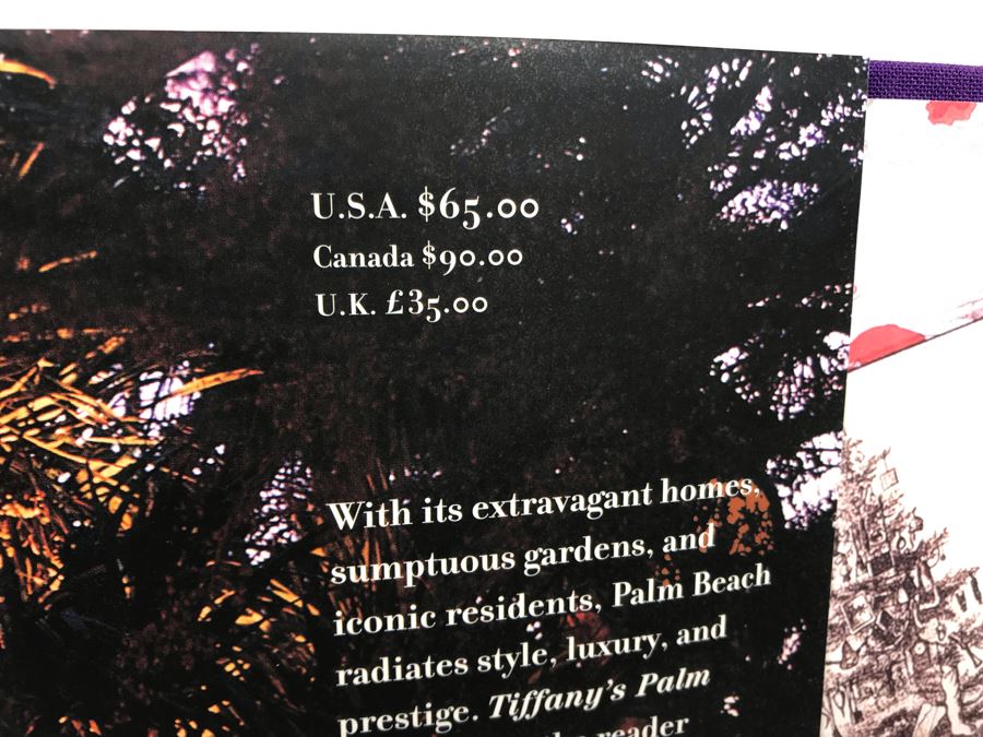 JUST ADDED - Tiffany's Plam Beach Coffee Table Book By John Loring [Photo 3]