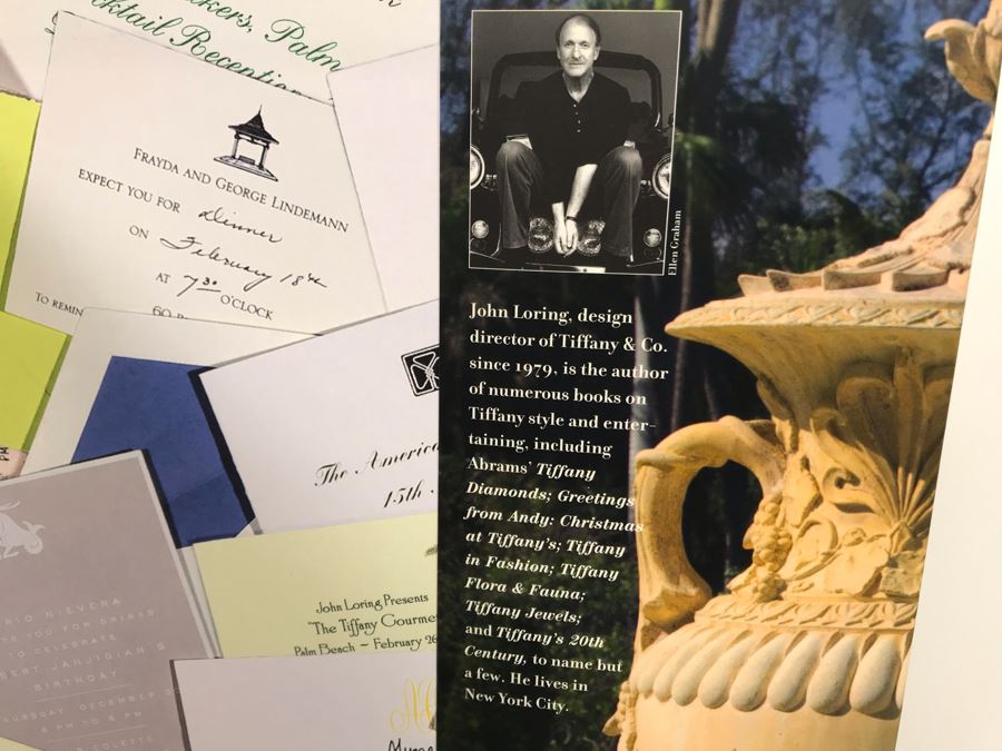 JUST ADDED - Tiffany's Plam Beach Coffee Table Book By John Loring [Photo 5]