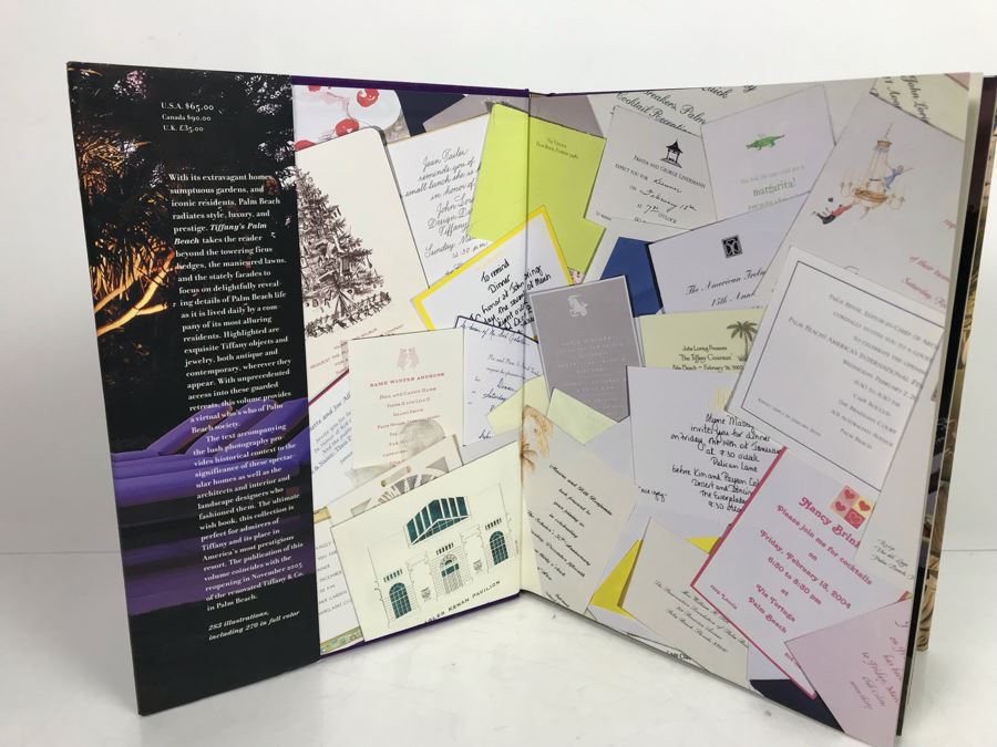 JUST ADDED - Tiffany's Plam Beach Coffee Table Book By John Loring [Photo 2]