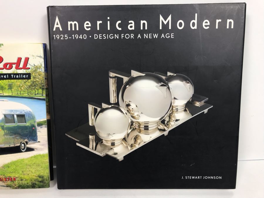 JUST ADDED - American Modern 1925-1940 Design For A New Age Book And Ready To Roll American Travel Trailer Book [Photo 2]
