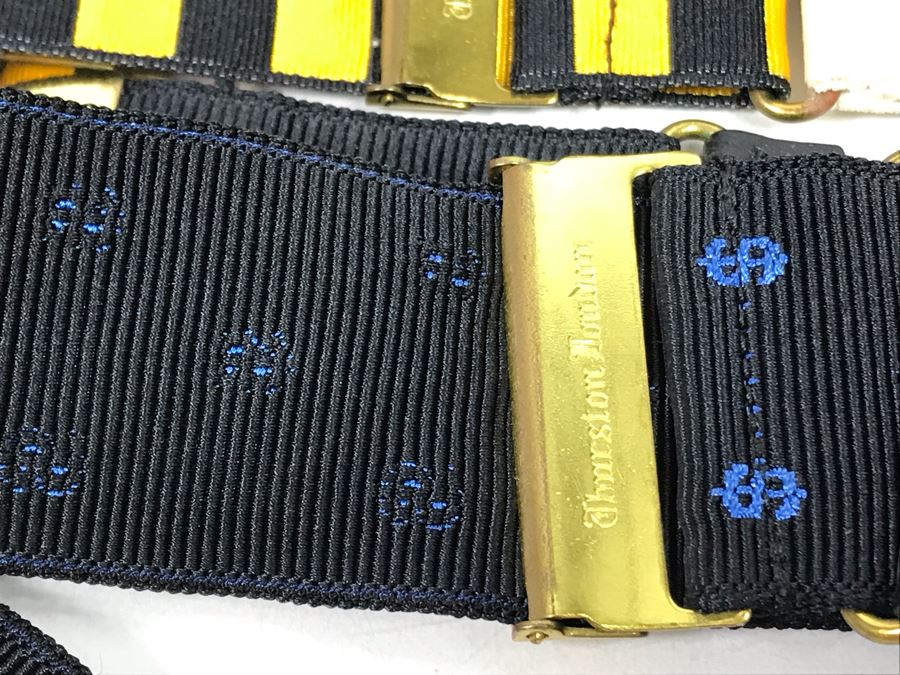 JUST ADDED - Bespoke The Men's Style Of Savile Row Book, Cuff Links Book, The Perfect Gentleman Book And (4) Thurston London Men's Suspenders [Photo 10]