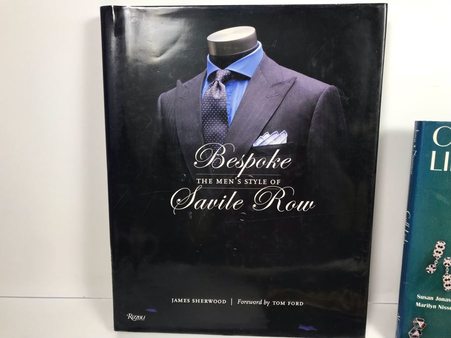 JUST ADDED - Bespoke The Men's Style Of Savile Row Book, Cuff Links Book, The Perfect Gentleman Book And (4) Thurston London Men's Suspenders [Photo 5]