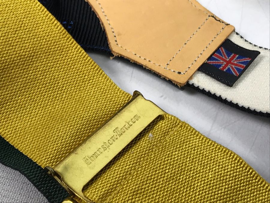 JUST ADDED - Bespoke The Men's Style Of Savile Row Book, Cuff Links Book, The Perfect Gentleman Book And (4) Thurston London Men's Suspenders [Photo 11]