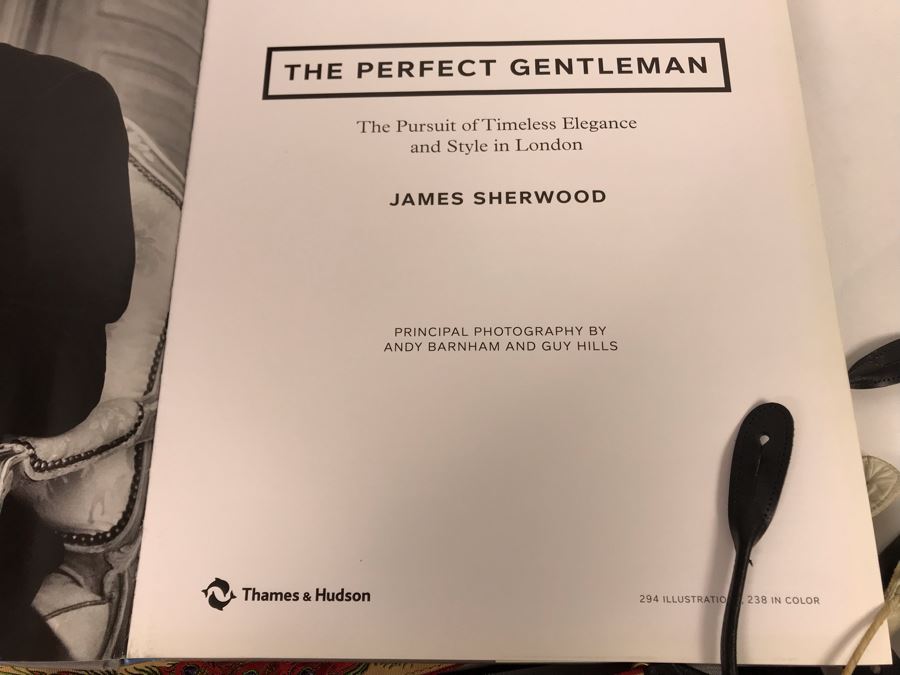 JUST ADDED - Bespoke The Men's Style Of Savile Row Book, Cuff Links Book, The Perfect Gentleman Book And (4) Thurston London Men's Suspenders [Photo 20]