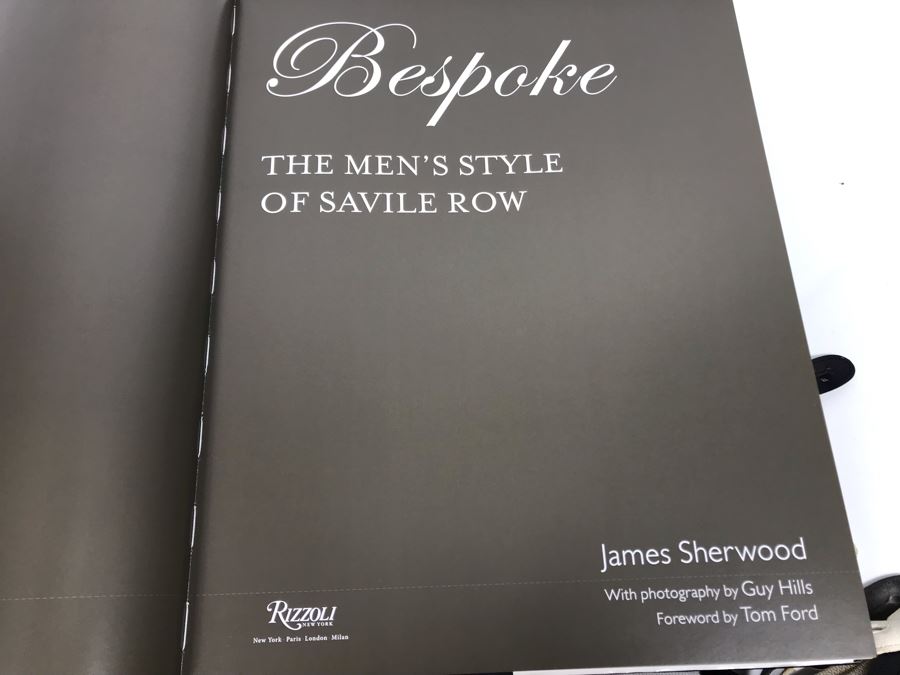 JUST ADDED - Bespoke The Men's Style Of Savile Row Book, Cuff Links Book, The Perfect Gentleman Book And (4) Thurston London Men's Suspenders [Photo 27]