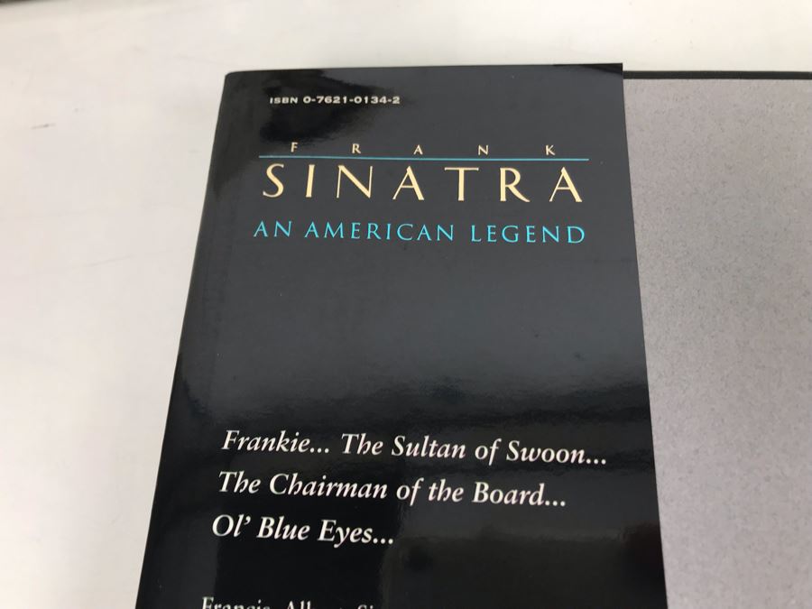 JUST ADDED - (2) Frank Sinatra Coffee Table Books And (1) Louis Armstrong Coffee Table Book [Photo 5]