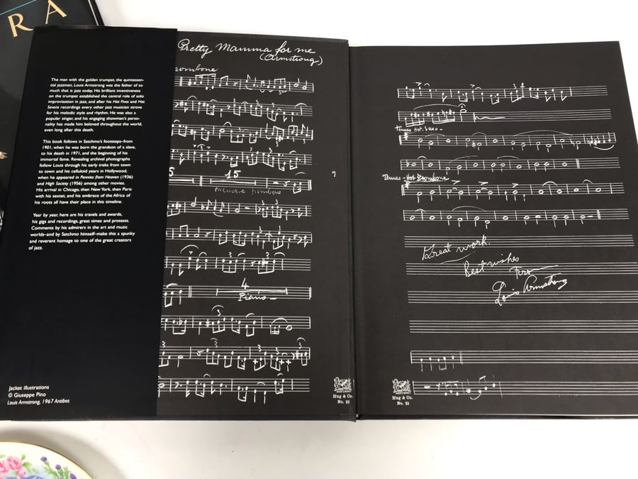 JUST ADDED - (2) Frank Sinatra Coffee Table Books And (1) Louis Armstrong Coffee Table Book [Photo 9]