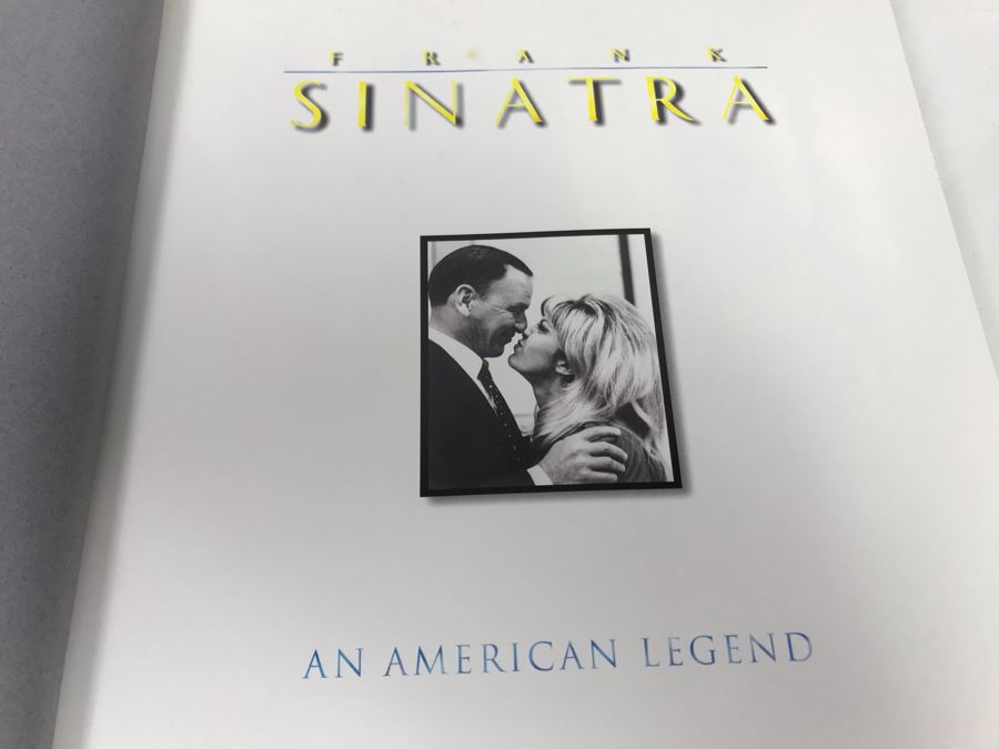 JUST ADDED - (2) Frank Sinatra Coffee Table Books And (1) Louis Armstrong Coffee Table Book [Photo 6]