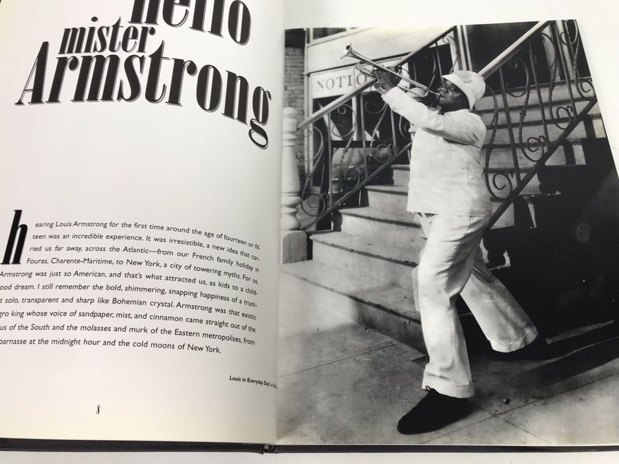 JUST ADDED - (2) Frank Sinatra Coffee Table Books And (1) Louis Armstrong Coffee Table Book [Photo 13]