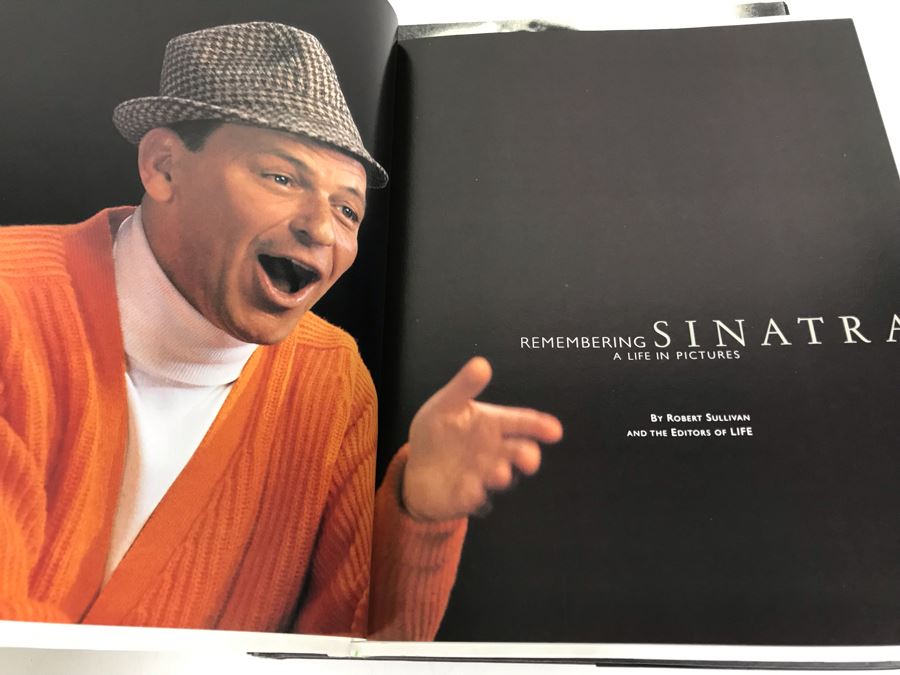 JUST ADDED - (2) Frank Sinatra Coffee Table Books And (1) Louis Armstrong Coffee Table Book [Photo 18]