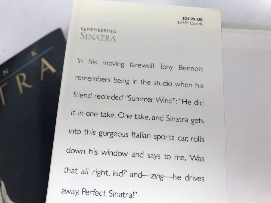 JUST ADDED - (2) Frank Sinatra Coffee Table Books And (1) Louis Armstrong Coffee Table Book [Photo 17]