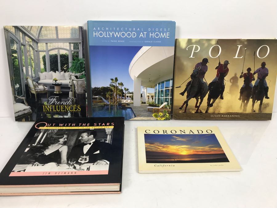 JUST ADDED - Collection Of (5) Coffee Table Books