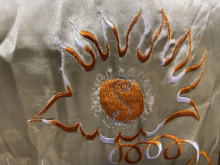 JUST ADDED - Men's Large Kimono Robe Reversible Chinese Silk Embroidery [Photo 22]