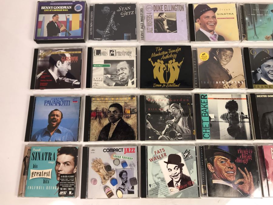 JUST ADDED - (24) Music CDs: Frank Sinatra, Fats Waller, Louis Armstrong [Photo 2]