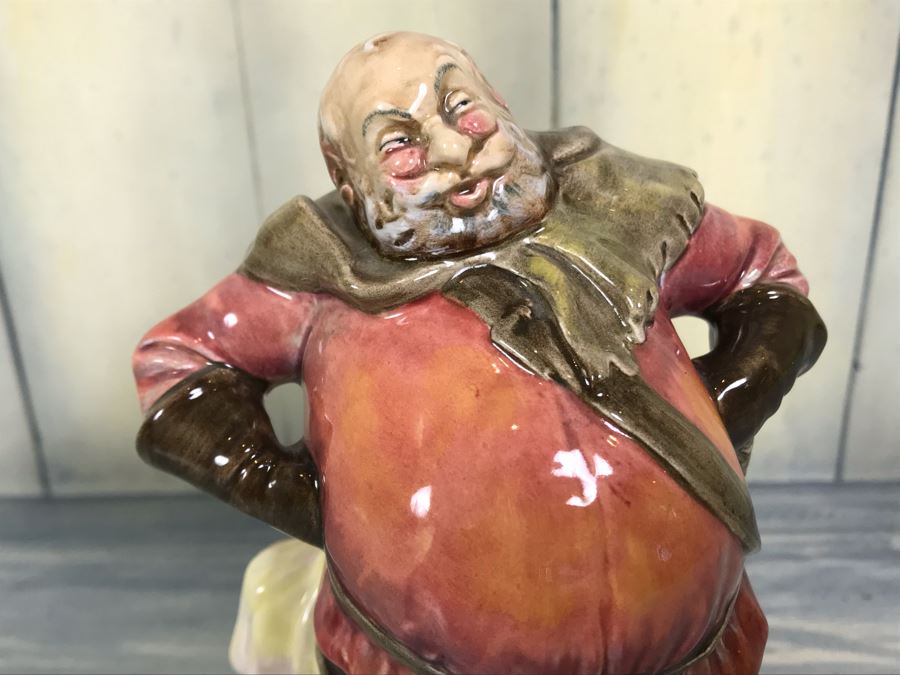 Royal Doulton England Falstaff Figurine HN 2054 7'H [Photo 3]