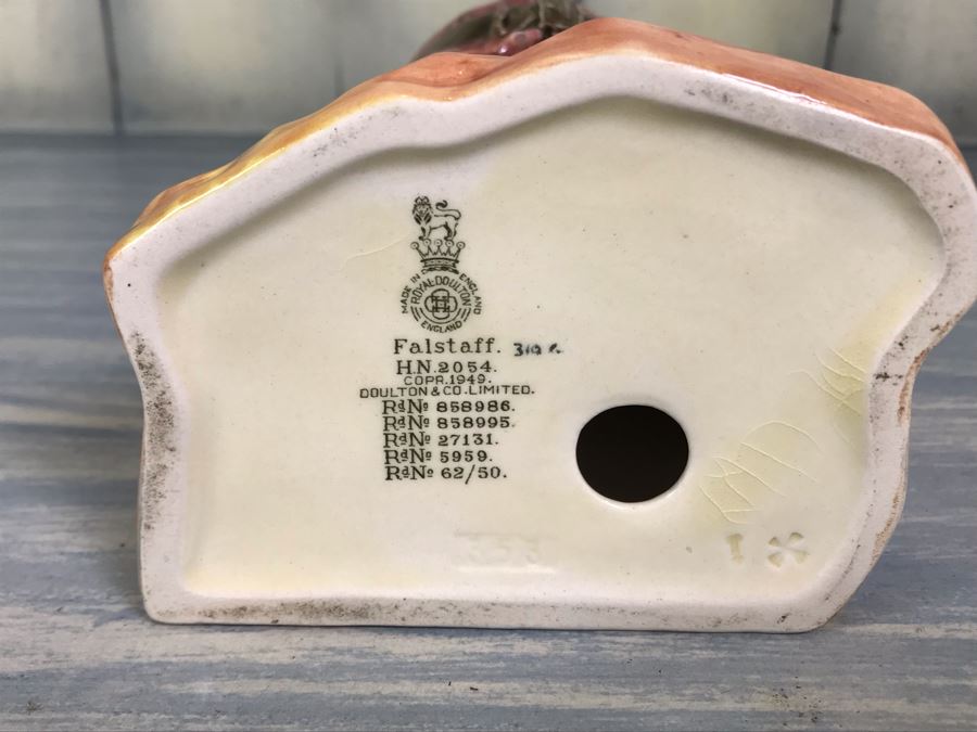 Royal Doulton England Falstaff Figurine HN 2054 7'H [Photo 2]