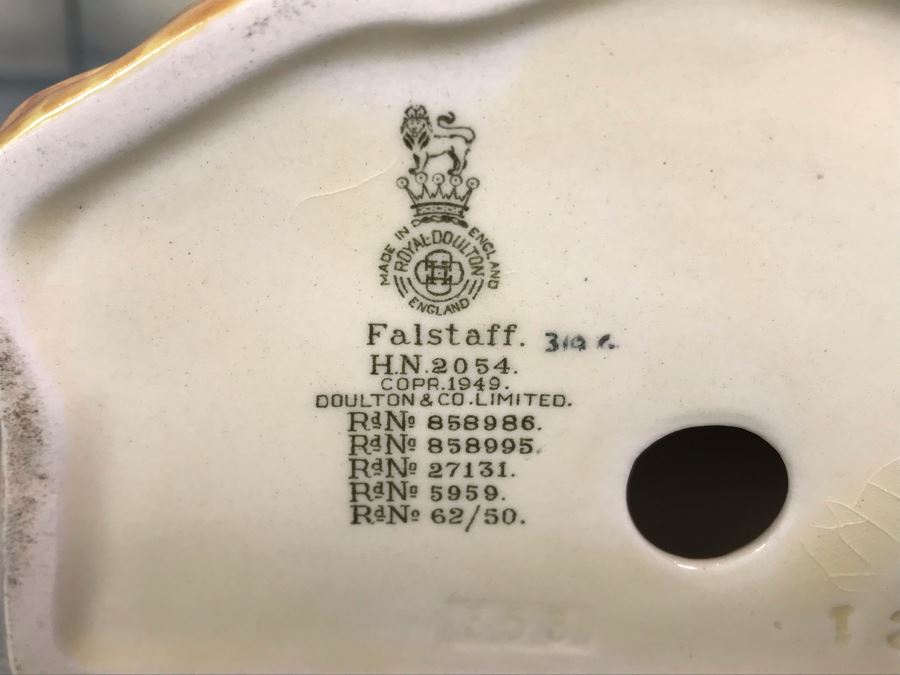 Royal Doulton England Falstaff Figurine HN 2054 7'H [Photo 12]