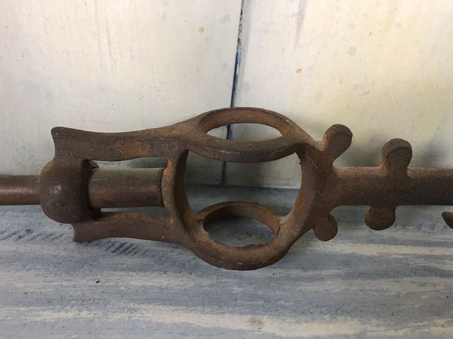 Antique Metal Rooster Weather Vane 26'L X 10.5'H [Photo 4]