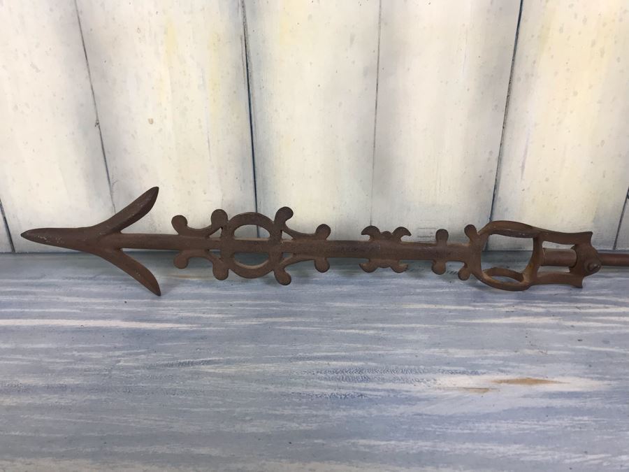 Antique Metal Rooster Weather Vane 26'L X 10.5'H [Photo 8]
