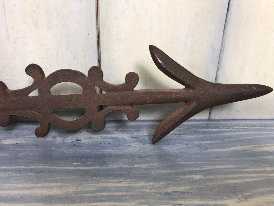 Antique Metal Rooster Weather Vane 26'L X 10.5'H [Photo 5]