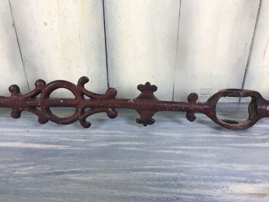 Antique Metal Cow Weather Vane 9171 30'L [Photo 13]