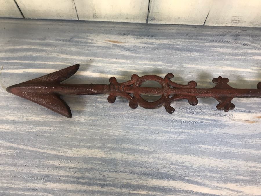 Antique Metal Cow Weather Vane 9171 30'L [Photo 16]