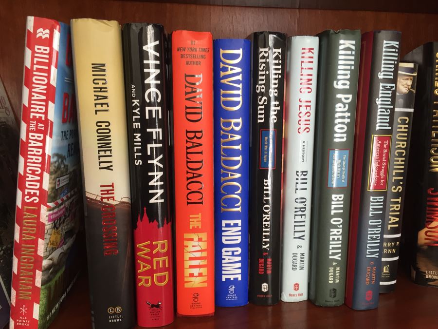 Hardcover Fiction Book Lot With Michael Crichton, Tom Clancy, James Patterson, David Baldacci [Photo 3]