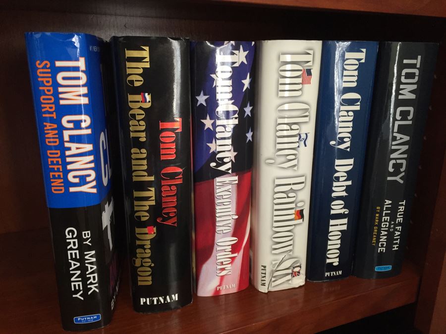 Hardcover Fiction Book Lot With Michael Crichton, Tom Clancy, James Patterson, David Baldacci [Photo 5]