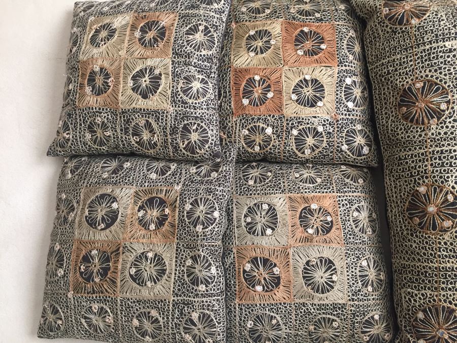 (7) Designer Throw Pillows Lot [Photo 3]
