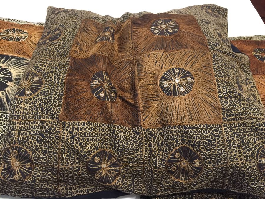 Set Of (3) Large Designer Throw Pillows [Photo 5]