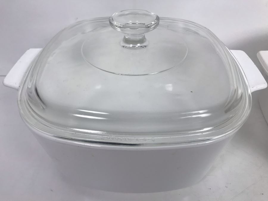 Pair Of Vintage Corningware Casserole Baking Dish [Photo 5]