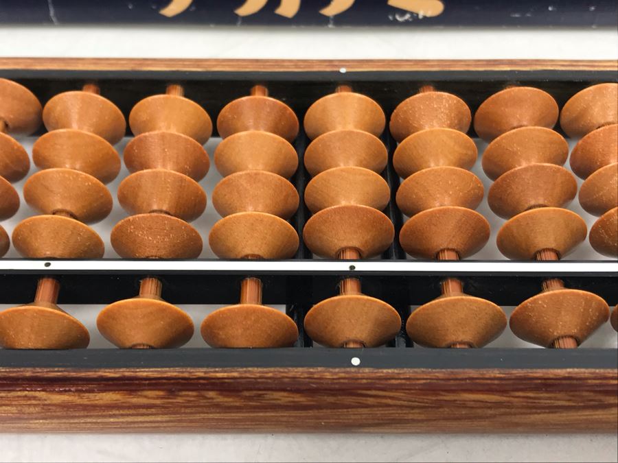 High Quality Wooden Japanese Abacus With Original Box By Tomoe Soroban Academy [Photo 9]