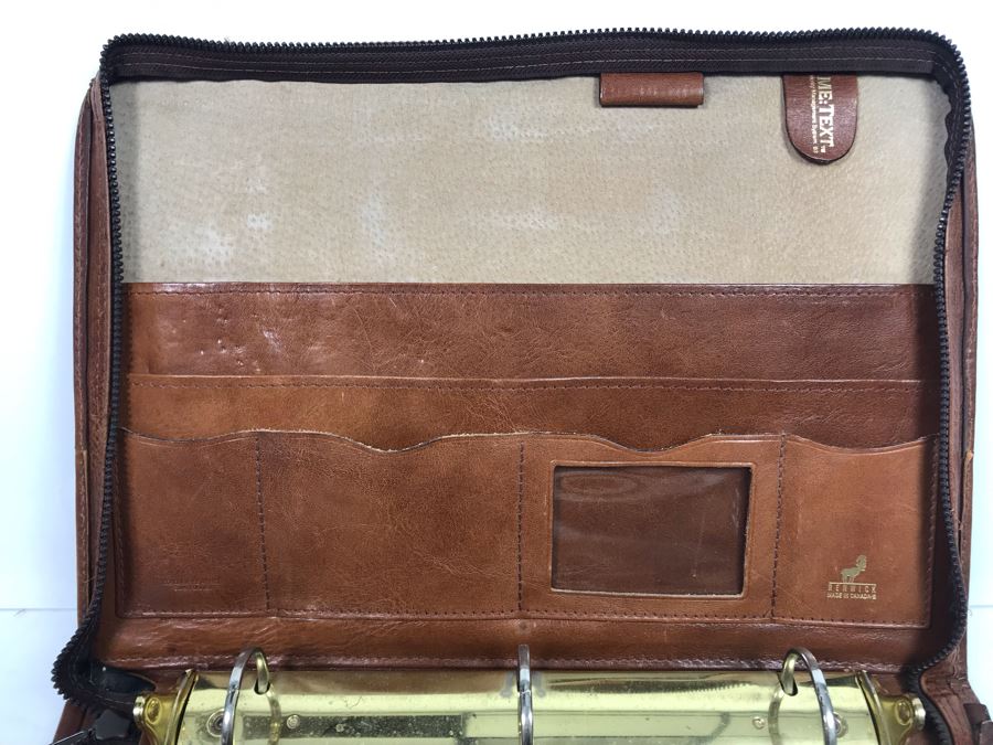 renwick leather briefcase