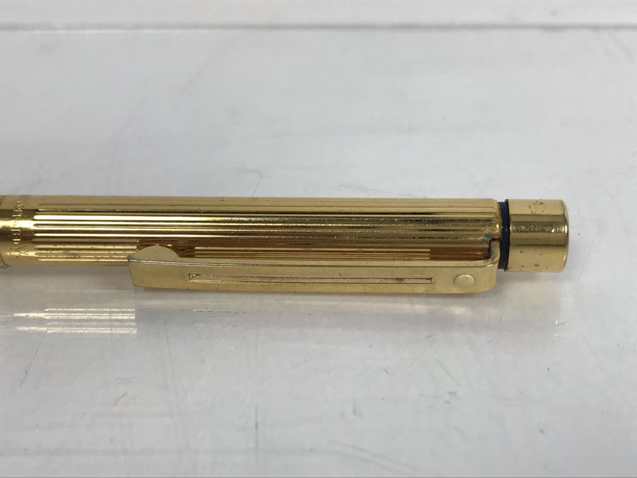 Renwick Canada Italian Leather Attache Case Briefcase With Sheaffer Gold Plated Ballpoint Pen [Photo 12]