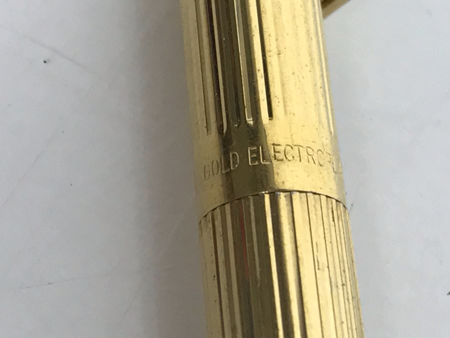 Renwick Canada Italian Leather Attache Case Briefcase With Sheaffer Gold Plated Ballpoint Pen [Photo 15]