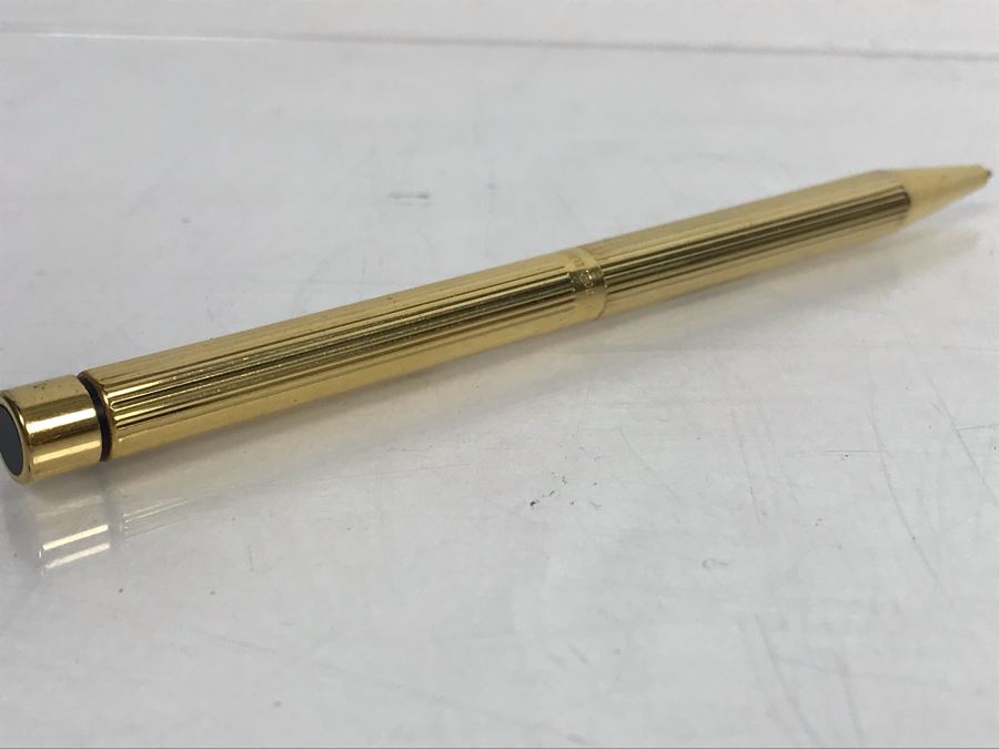 Renwick Canada Italian Leather Attache Case Briefcase With Sheaffer Gold Plated Ballpoint Pen [Photo 14]