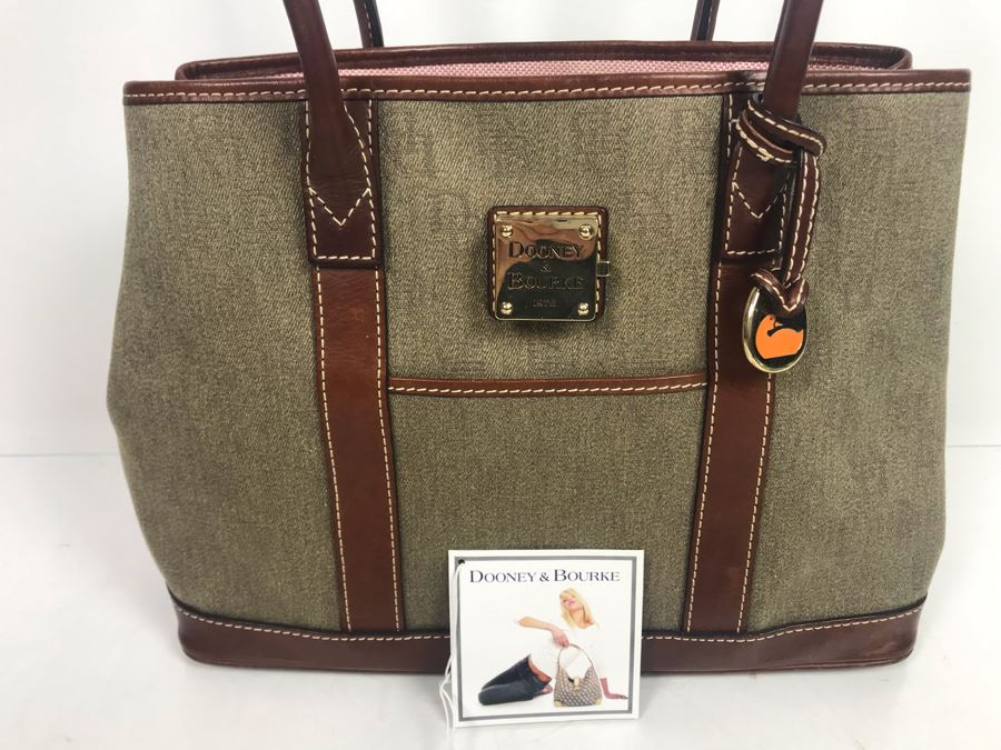 Dooney & Bourke Mushroom Handbag With Original Tags Retailed For $265 [Photo 8]