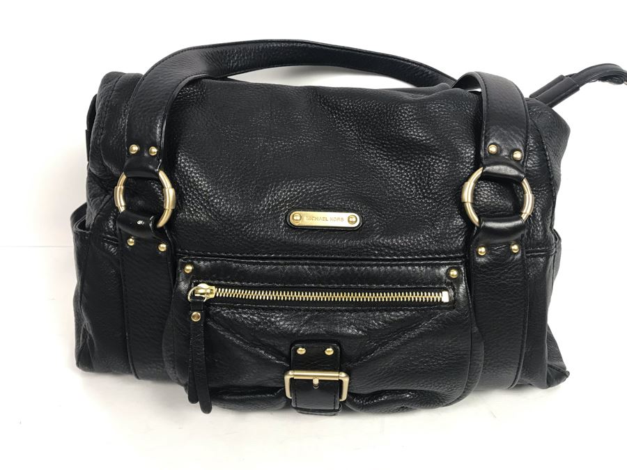 Michael Kors Black Leather Handbag [Photo 2]