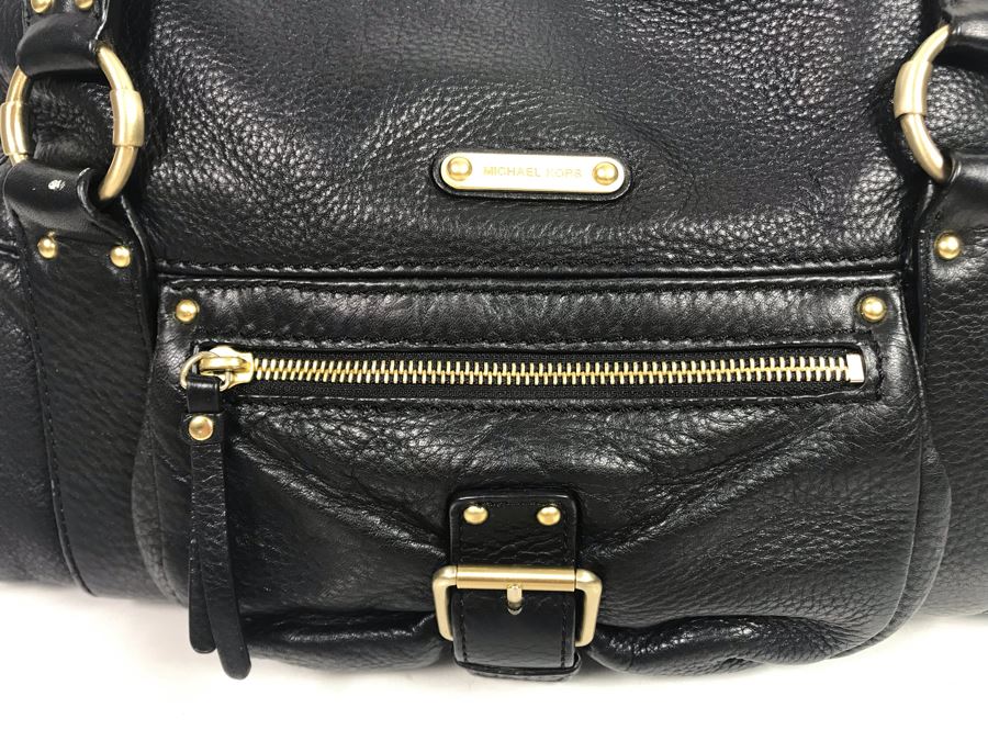 Michael Kors Black Leather Handbag [Photo 3]