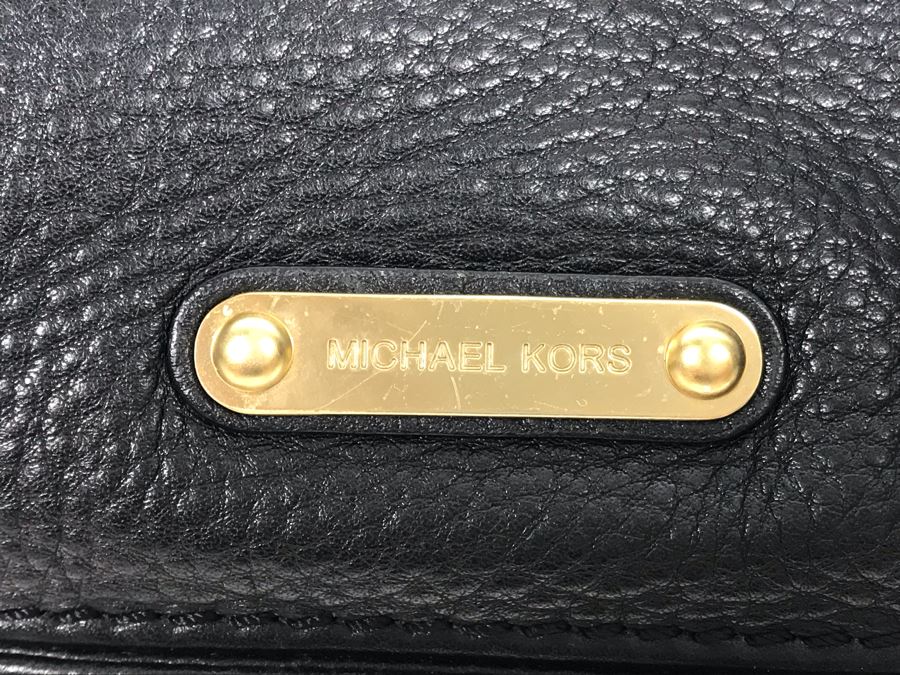 Michael Kors Black Leather Handbag [Photo 4]