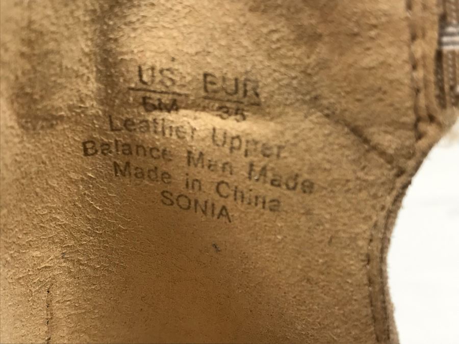 Darry Stewart Black Leather Boots, Arnold Churgin Brown Leather Boots Handmade In Spain And Sam Edelman Heels Size 5 [Photo 23]