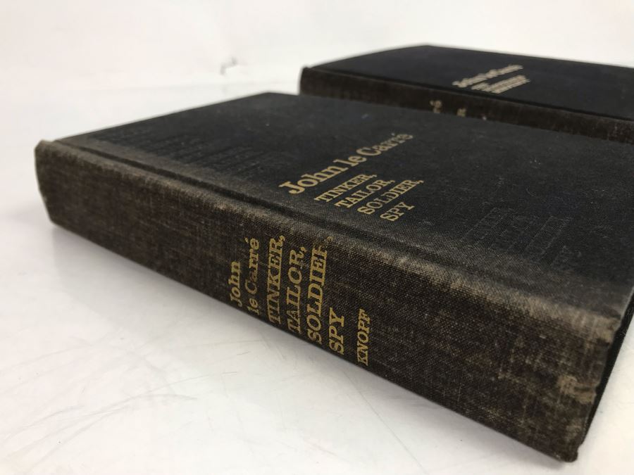 1974 Tinker, Tailor, Soldier, Spy By John Le Carre Hardcover Book Second Printing Before Publication (Second Printing) And The Honourable Schoolboy 1977 First Trade Edition [Photo 2]